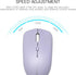 Wireless Keyboard and Mouse Combo, Full-Sized Wireless Keyboard and Adjustable DPI Mouse, 2.4GHz USB Receiver for PC,