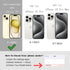 UEEBAI 15 Magnetic for iPhone Case, Bow Case Compatible with MagSafe, Wireless Slim Clear Ribbon Aesthetic Phone Cover