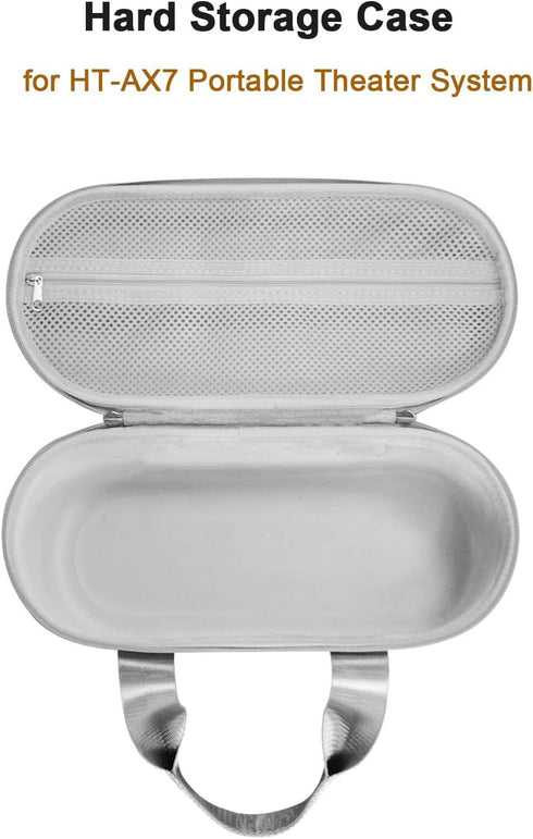 Hard Carry Case for Sony HT-AX7 Bluetooth Speaker, Shockproof Protective Storage Bag Accessories