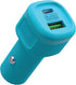 BLACK+DECKER USB C Car Charger, Compact 38W 2-Port Type C Charger with Power Delivery, Compatible with iPhone 15 Series