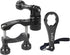 HSU Bike Handlebar Mount for Action Cameras - 360 Rotation Seat Post Compatible with GoPro Hero 13/12/11/10/9/8/7/6,