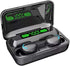 F9 True Wireless Earbuds with Power Bank, Bluetooth Version 5.1, Portable Case, Sport Design