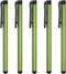 MECCANIXITY 5pcs Universal Capacitive Stylus Pens for Touch Screens, Light Green, High Sensitivity