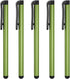 MECCANIXITY 5pcs Universal Capacitive Stylus Pens for Touch Screens, Light Green, High Sensitivity