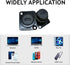 PENGLIN 5PCS USB 3.1 Type C Panel Mount Coupler, USB C Pass Through Connector, Female to Female Bulkhead Extension