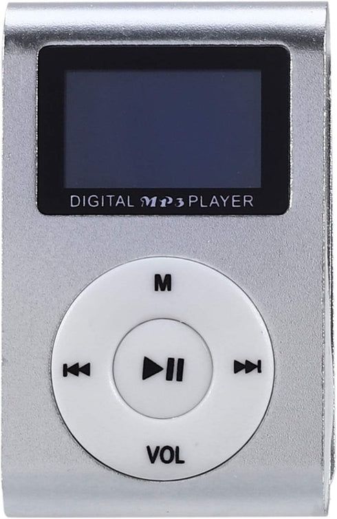 Lizusidtsy Mini USB Clip MP3 Player Video Screen Support 32GB Micro-SD TF Card,