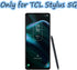 TCL Stylus 5G Pen Replacement (T779W Version) with Eject Pin - Lunar Black Stylus 5G Pen
