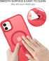BENTOBEN iPhone 11 Magnetic Case, Slim Shockproof Translucent Matte Cover, Anti-Fingerprint, Anti-Scratch, Red 6.1’’