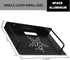 Xiboya textile Set 11.2'' 8.2'') Alumimum Alloy Wall Mount Shelf Bracket for TV Accessories WiFi Router TV Box Top Box