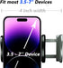 Cell Phone Clip Bed Stand Holder with Grip Flexible Long Arm Gooseneck Bracket Mount Clamp for Desk, Compatible with