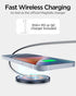 AICase iPhone 14 Magnetic Wireless Charger with Built-in USB-C Cable, Compatible with MagSafe Charger