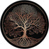 Tree Of Life Yoga Leaves Spiritual Symbol Nature Rose PopSockets Standard PopGrip