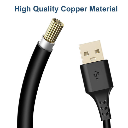 Radar Detector Cable with USB to RJ11 Plug for Escort Valentine One Uniden Beltronics Replacement Power Cable