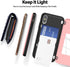 GOOSPERY Magnetic Secure Bumper Case for iPhone Xs/X, Card Holder Wallet, Dual Layer Protection with Sticky Mirror