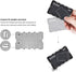 10 Slots Micro SD Card Case Holder, Ultra Slim Credit Card Size Lightweight Portable TF MSD Memory Card Storage