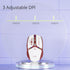 Uciefy V19 Wireless Mouse, 2.4GHz Rechargeable LED Mouse with Battery Indicator, Magnetic Mice with USB Receiver &