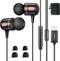 USB C Headphones, USB Type-C Wired Earbuds with Mic and Volume Control, Compatible with iPhone 15 Pro Max Plus