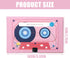 LIURONGNI Cassette 30/60/300 Voice Recording Tape Gift Seconds Message Recorder Customizable Sound Greeting Card