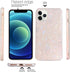 J.west Opal Case for iPhone 11 Pro Max, Translucent Clear Sparkly Thinfoil Protective Cover for Women Girls 6.5"