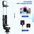 Aourxiv 4-7'' Selfie Stick Tripod with Light, Retractable Selfie Stick Tripod with Wireless Remote Control