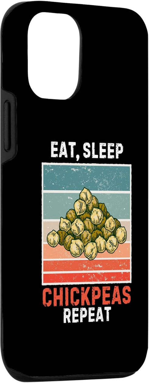 Retro Eat, Sleep Chickpeas Repeat Chickpeas Lover 15 iPhone Retro Eat, Sleep Chickpeas Repeat Vintage Chickpeas Lover