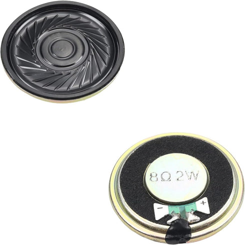 Fielect DIY Magnetic Speaker - 2W 8 Ohm 36mm Diameter Round Shape Replacement Loudspeaker (1pcs)