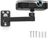BAISHUN Projector Stand, Wall and Mini Ceiling Mount with 1/4-Inch Thread, 360-degree Rotation,