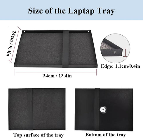 HANTAQ Mini Projector Laptop Notebook Tray, Projector Tray Platform Holder Pallet for Tripod Stand,Widely Use