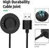 E ECSEM 2Pack Charger for iTECH Fusion 2, 3.3ft Replacement USB Charging Cable for SmartWatch Charger Dock Adapter.