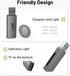 uni SD Card Reader, USB 3.0 Adapter for SD/Micro SD/TF/SDHC/SDXC/MMC Cards, Compatible with Mac, Windows, Linux