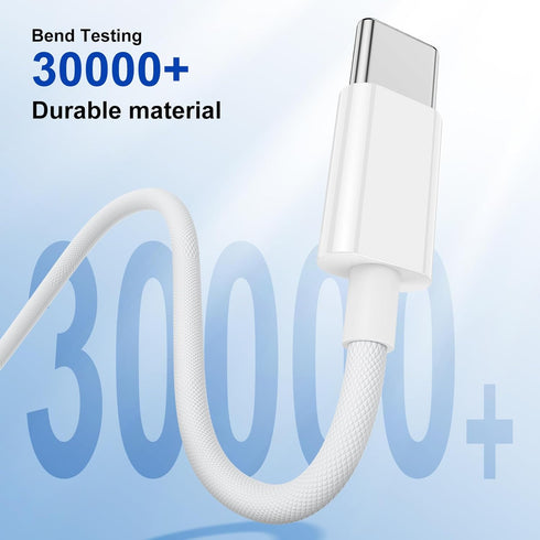 USB C to USB C for Apple iPhone 15 Charger Cable, 3-Pack 3ft Fast Long Charging Cord for iPhone 15/Pro/Plus