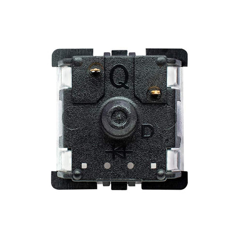 Gateron KS-8 Black Switches for Mechanical Keyboards, 3-pin Black-Shell Compatible with SMD RGB Light-Pack 20