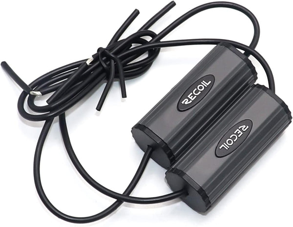 RECOIL BB-T Bass Blocks for Protecting Car Audio Tweeters, Eliminating Frequencies 0-5.6kHz at 4Ohms (Pair)