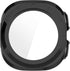E ECSEM Waterproof Hard Case for Samsung Galaxy Watch 7 Ultra, Ultra-Thin Tough Cover with Tempered Glass - Black