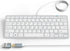 Ultra-Slim 78keys USB-C Mini Wired Keyboard with Media Hotkeys for Apple Mac Pro, MacBook, iMac, Air, Mac Mini, Windows