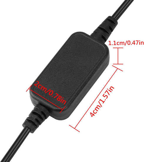 DROK USB to 9V, 5V to 9V USB Boost Converter, 1.2 Meter Length Power Regulator Line