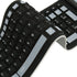 Silicone Keyboard, Foldable Soft Waterproof Rollup Keyboard for PC Laptop Notebook, 103 Keys, Mute Typing, Lightweight