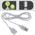 MHADBKH 5ft USB Extension Cable Male to Female Extension Cord USB Charging Cable for USB Ceiling Fan USB LED Lamp