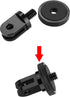 6 Pack Aluminum Camera Tripod Adapter, 1/4"-20 Conversion Mounts for GoPro Action Cameras and Standard Accessories