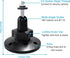 Zivif Camera Wall Mount, Compatible with Blink Camera Outdoor, 360° Swivel Adjustable Bracket (2 Pack)