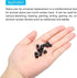 MECCANIXITY 15pcs 6mm Stylus Pen Fine Tips, Conductive Rubber Capacitive Touch Screen Pens for Universal Replacement
