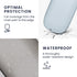 kwmobile Silicone Cover Compatible with Apple Magic Mouse 1/2 - Soft Mouse Protector Grip - Light Blue