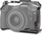 LEFTFOTO Camera Cage for Canon R8 - Protection Frame Rig with Arca Base, Cold Shoe, Strap Slot, for Vlog Shooting