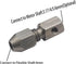 2Pack (5mm 4mm) Vgoohobby CNC Stainless Steel RC Flex Collet Coupler Flexible Coupling Motor Shaft Locker for DIY RC