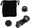 Toddmomy 2 Sets 3-in-1 Phone Camera Lens Kit with Fisheye, Macro, and Wide