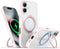 Niunisi for iPhone 17 Case 6.3-Inch with Magnetic 360 Ring Stand Compatible with