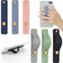 Weewooday 6 Pieces Phone Grip Holder - Universal Finger Kickstand for Most Smartphones (Soft Colors)