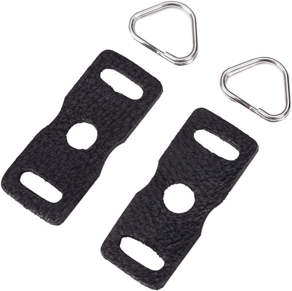 Leather Protector Cover Pad for DSLR Rangefinder SLR Mirrorless Camera Strap with Split Ring Hook