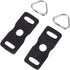 Leather Protector Cover Pad for DSLR Rangefinder SLR Mirrorless Camera Strap with Split Ring Hook