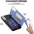 GOOSPERY Card Holder Wallet Case for Galaxy S21 Plus 6.7" (2021) - Protective Dual Layer Bumper with Hidden Mirror,
